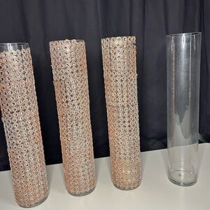 Glass Vase Set